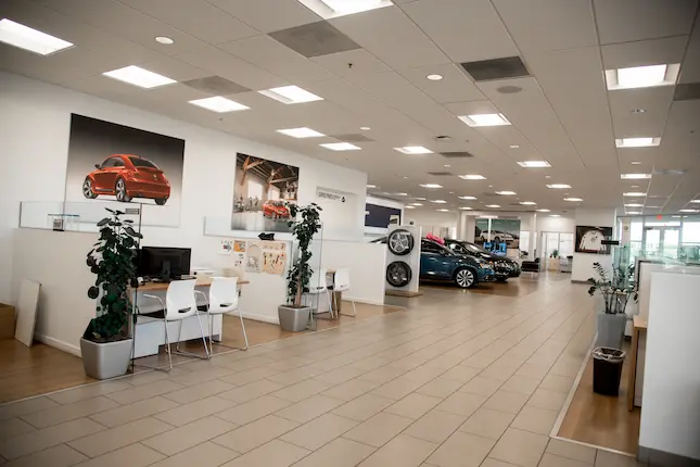 Dealership interior